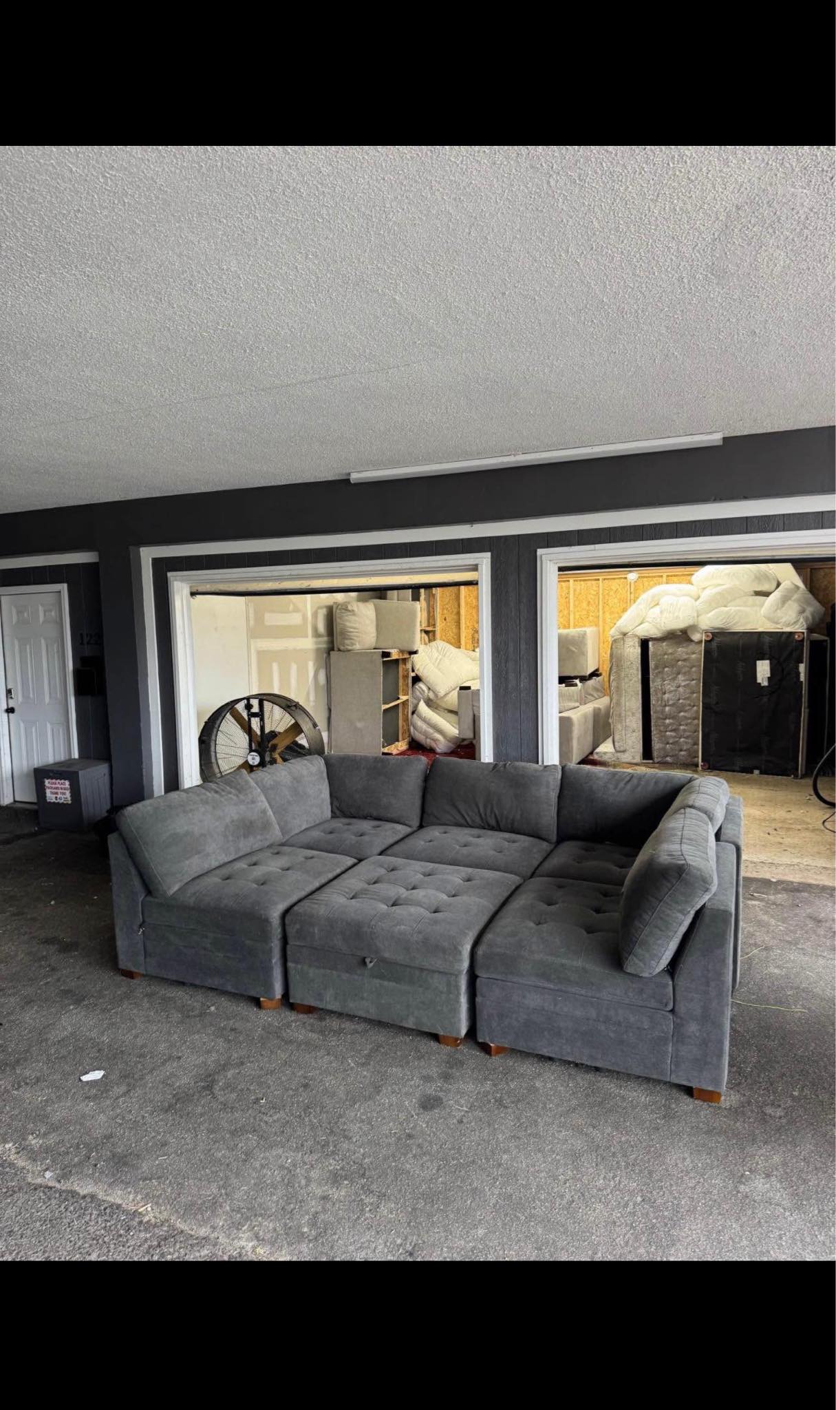 6pc Modular Thomasville Sectional