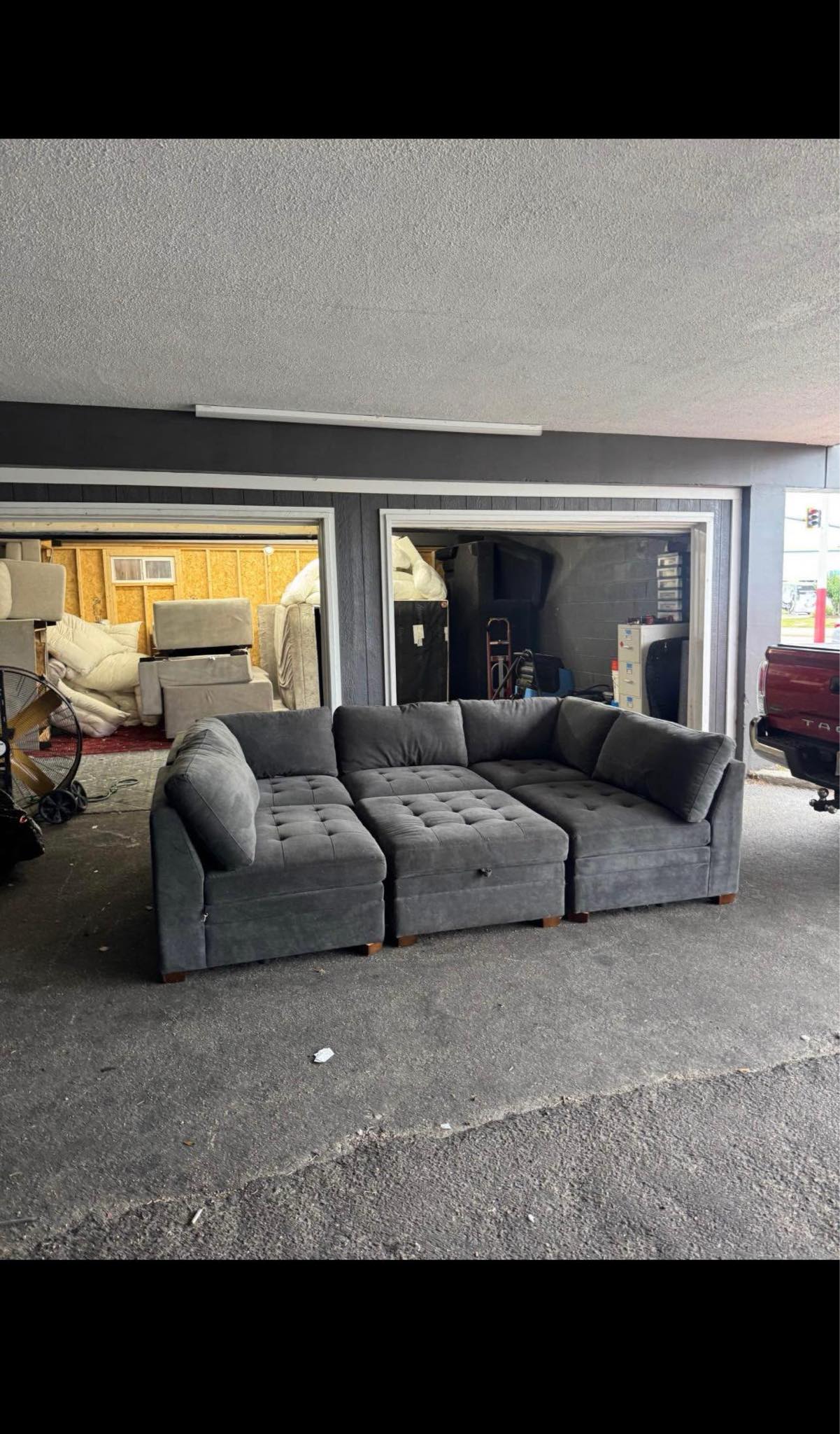 6pc Modular Thomasville Sectional