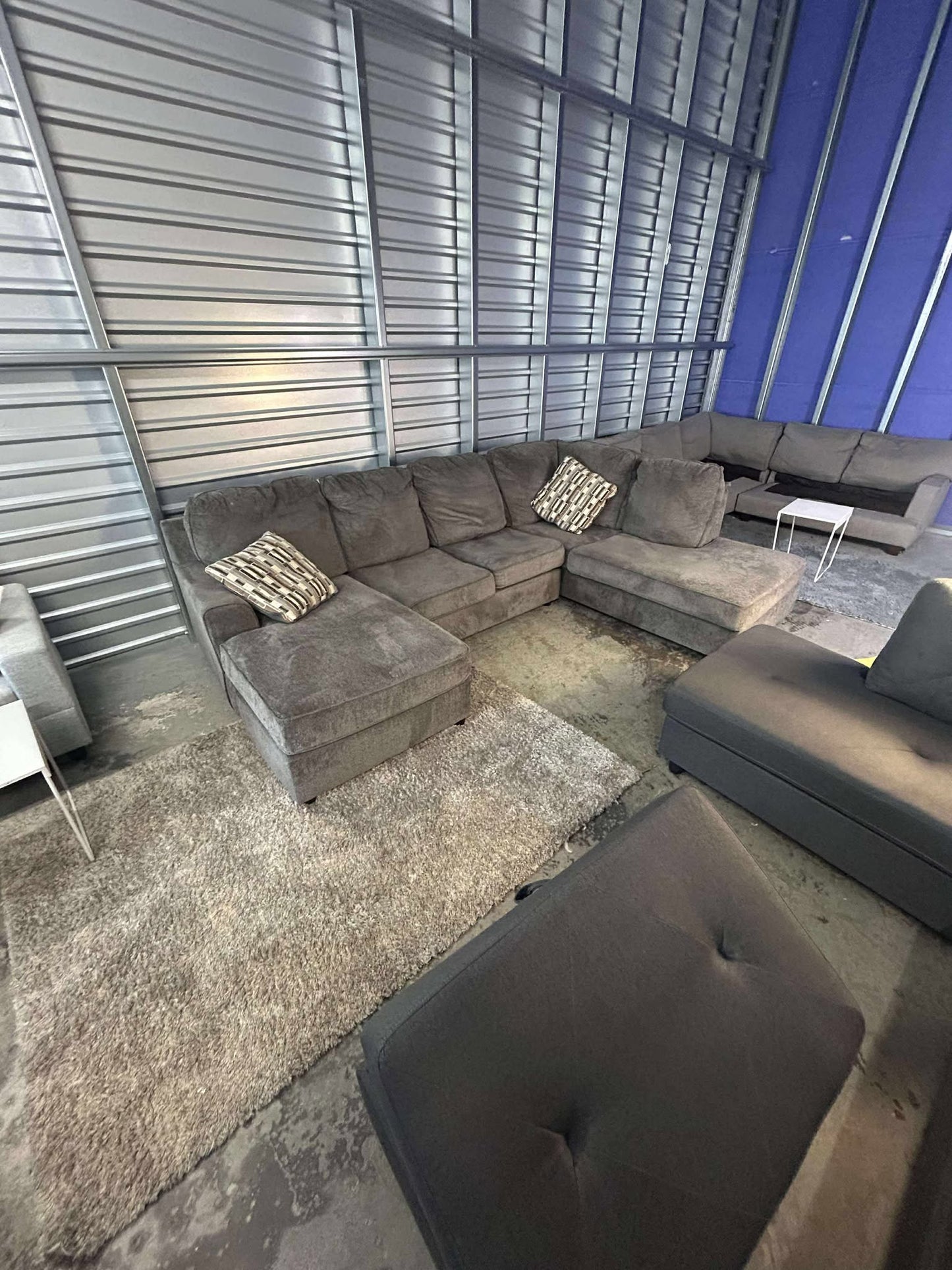 Double Chaise Sectional