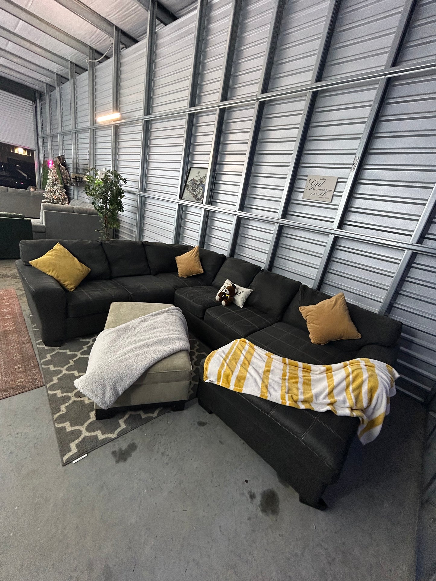 U shape Ashley sectional