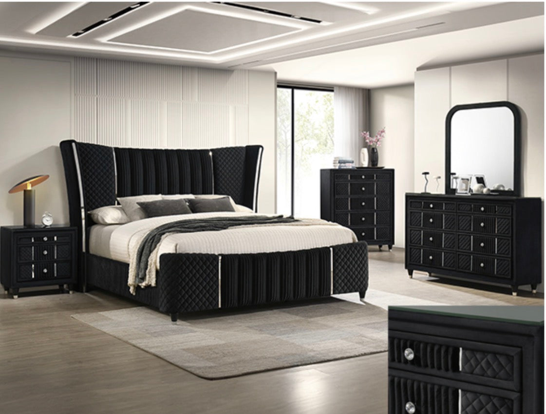 Brand New Black Bed Set