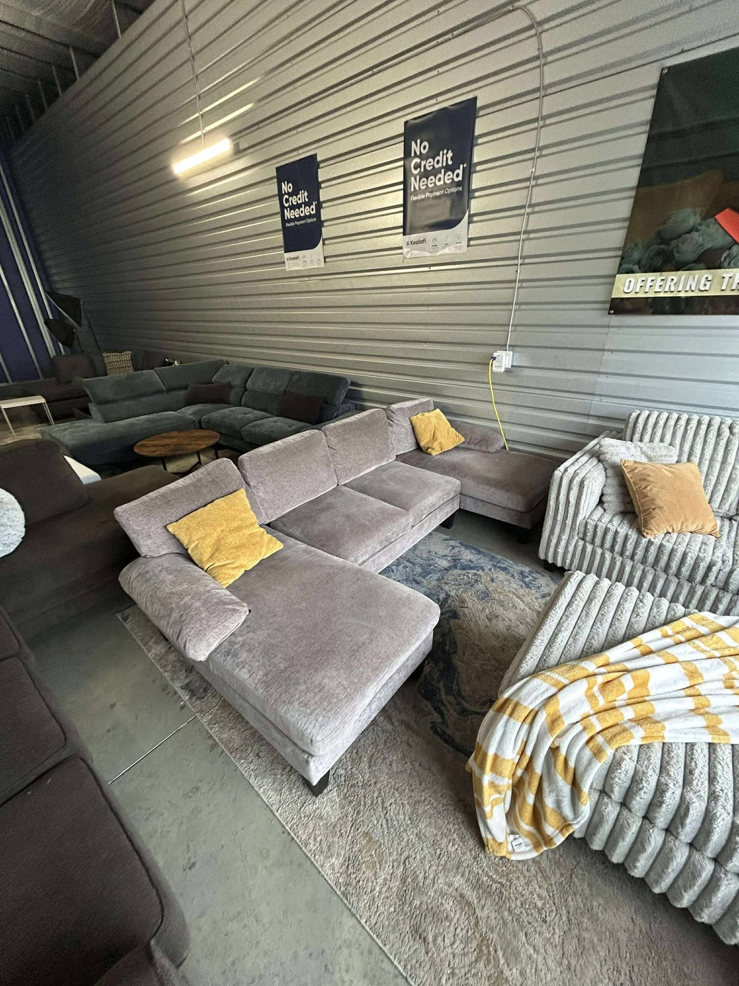 u shape sectional
