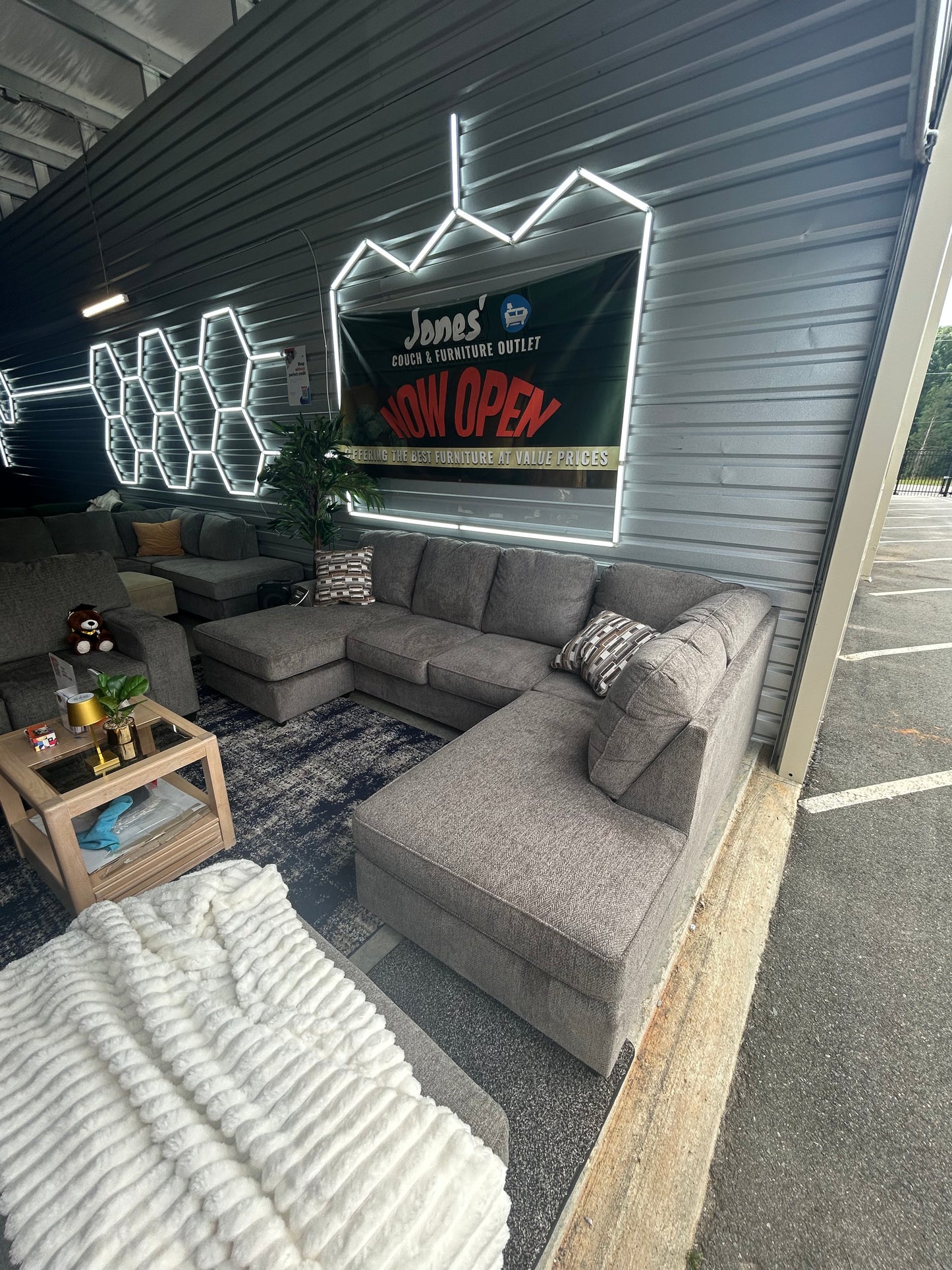 Ashley Ophannon Double chaise sectional