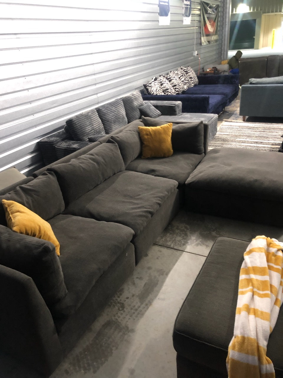 4pc modular cloud sectional