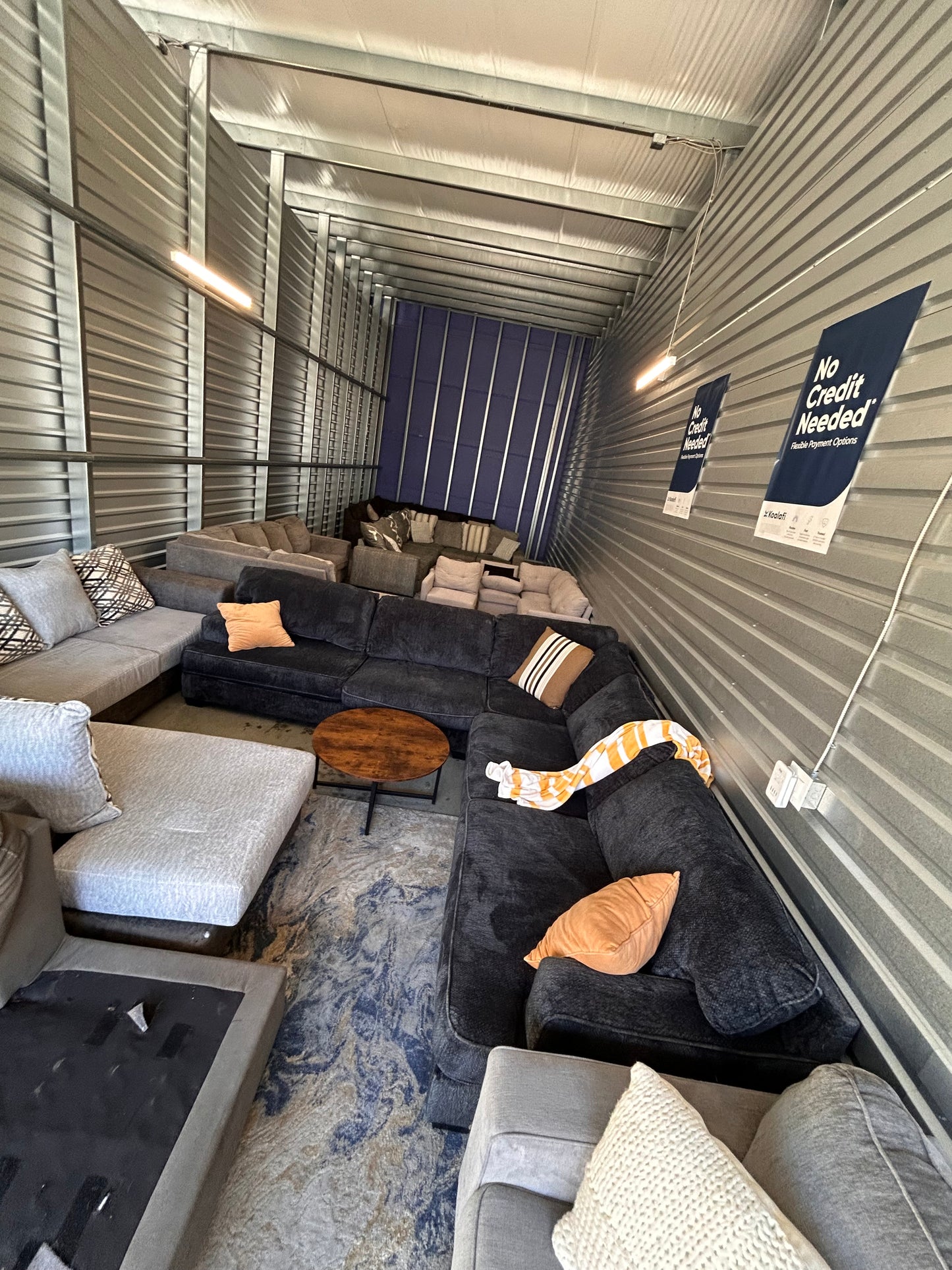 Black Rawcliffe sectional