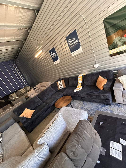 Black Rawcliffe sectional