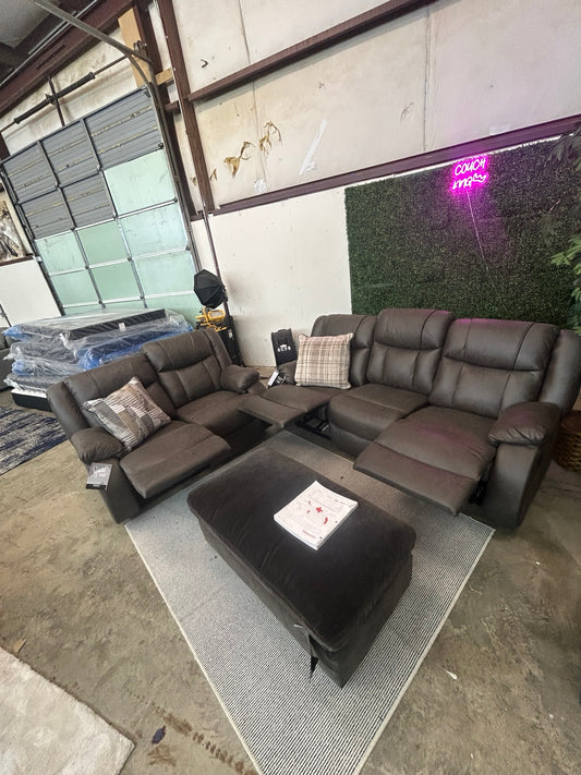 Brand New Ashley Furniture Reclining Sofa & Loveseat Set